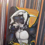 Sa'drok First Con-badge | source: <a class="text-blue-500" href="https://sfw.furaffinity.net/user/Lizardbeth" target="_blank">Lizardbeth</a>